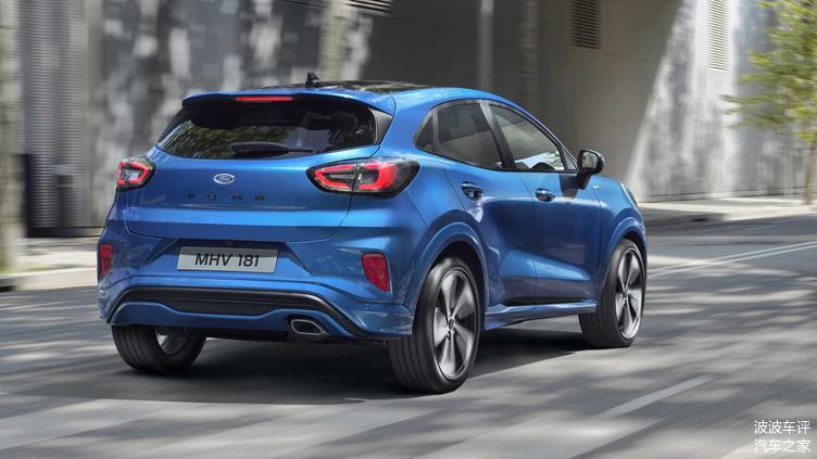 福特發(fā)布PUMA小型SUV官圖，歐式風(fēng)格，造型很有柔和感
