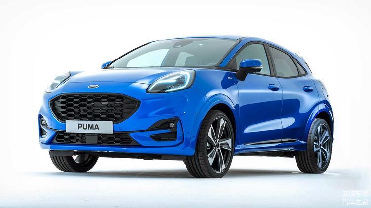 福特發(fā)布PUMA小型SUV官圖，歐式風(fēng)格，造型很有柔和感